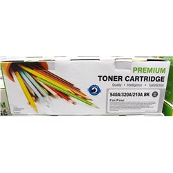 PREMIUM TONER CARTRIDGE 540A/320A/210A BLACK