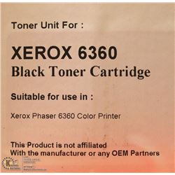 PREMIUM TONER CARTRIDGE FOR XEROX 6360 BLACK