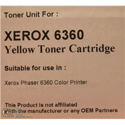 PREMIUM TONER CARTRIDGE FOR XEROX 6360 YELLOW