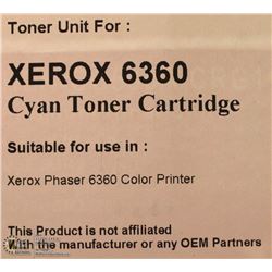 PREMIUM TONER CARTRIDGE FOR XEROX 6360 CYAN