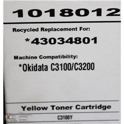 HIGH RESOLUTION TONER OKI 43034801 YELLOW