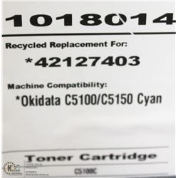 HIGH RESOLUTION TONER OKI 42127403 CYAN