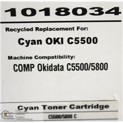HIGH RESOLUTION TONER OKI C5500/C5800 CYAN
