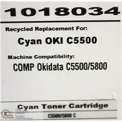 HIGH RESOLUTION TONER OKI C5500/C5800 CYAN