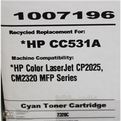HIGH RESOLUTION TONER HP CC531A CYAN