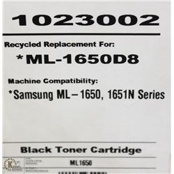 HIGH RESOLUTION TONER ML-1650D8 BLACK
