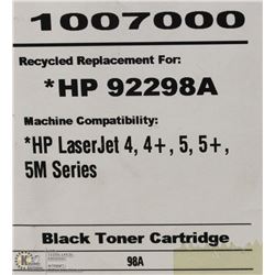 HIGH RESOLUTION TONER HP 92298A BLACK