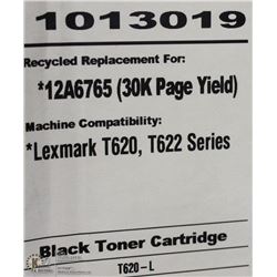 HIGH RESOLUTION TONER LEXMARK 12A6765 BLACK