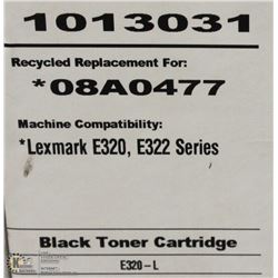 HIGH RESOLUTION TONER LEXMARK 08A0477 BLACK
