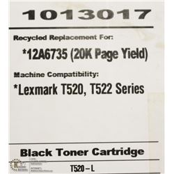 HIGH RESOLUTION TONER LEXMARK 12A6735 BLACK