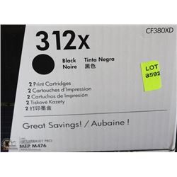 HP ORIGINAL TONER CARTRIDGE 312X BLACK