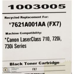 HIGH RESOLUTION TONER CANON FX7 BLACK
