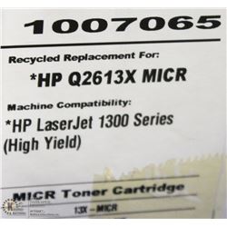 HIGH RESOLUTION TONER HP Q2613X MICR