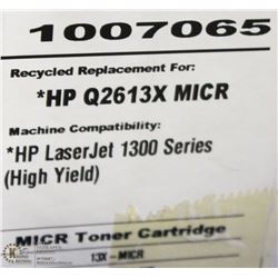 HIGH RESOLUTION TONER HP Q2613X MICR