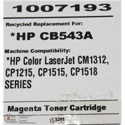 HIGH RESOLUTION TONER HP CB543A MAGENTA