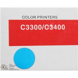 TONER CARTRIDGE C3300/3400 CYAN