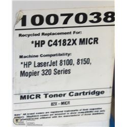 HIGH RESOLUTION TONER HP C4182X MICR