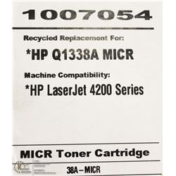 HIGH RESOLUTION TONER HP Q1338A MICR