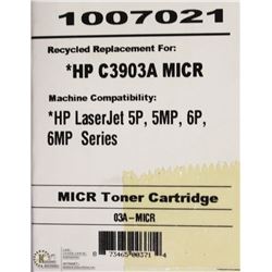 HIGH RESOLUTION TONER HP C3903A MICR