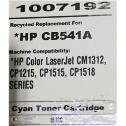 HIGH RESOLUTION TONER HP CB541A CYAN