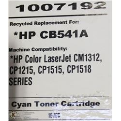 HIGH RESOLUTION TONER HP CB541A CYAN