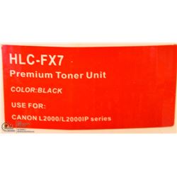 PREMIUM TONER CARTRIDGE HLC-FX-7 BLACK