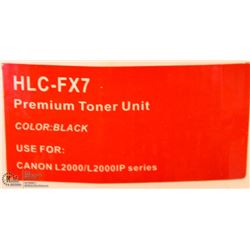 PREMIUM TONER CARTRIDGE HLC-FX-7 BLACK