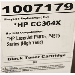 HIGH RESOLUTION TONER HP CC364X BLACK