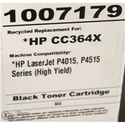 HIGH RESOLUTION TONER HP CC364X BLACK