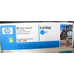 HP ORIGINAL TONER CARTRIDGE C4192A CYAN