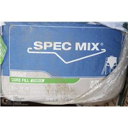 80LB BAG OF SPEC-MIX COARSE CORE FILL GROUT