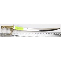 SMALL INDIA BRASS SWORD.