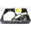 Image 1 : CRATE OF ASSORTED ESTATE DISHWARE