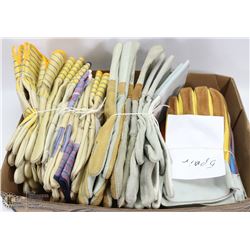 BOX OF ASSORTED WORK GLOVES