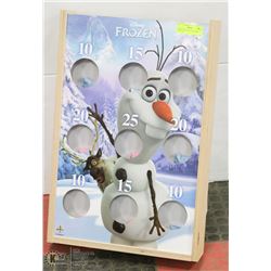 FROZEN BEAN BAG TOSS GAME COMPLETE