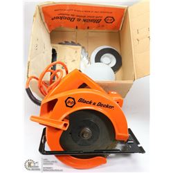 BLACK & DECKER 7.25" CIRCULAR SAW.