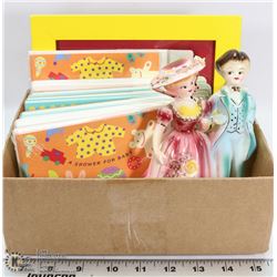 8 NEW HALLMARK BABY SHOWER CARD PACKAGES, CURIOUS