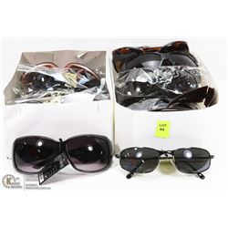 2 BOXES OF NEW SUNGLASSES