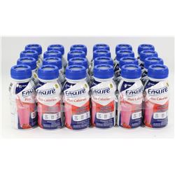 CASE OF 24 STRAWBERRY  PLUS CALORIES ENSURE MEAL