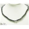 Image 1 : 9) STERLING SILVER FRESHWATER PEARL 18" NECKLACE