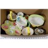 Image 1 : DECORATIVE CERAMIC EASTER BASKETS.