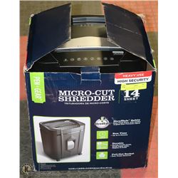 HEAVY USE HIGH SECURITY MICRO CUT SHREDDER