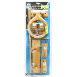 OAK BATHROOM FIXTURE SET