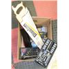 Image 1 : BOX WITH MANY HAND TOOLS, INCL SOCKET SET