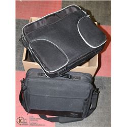 2 LAPTOP BAGS.
