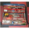 Image 1 : METAL TOOL BOX WITH TOOLS