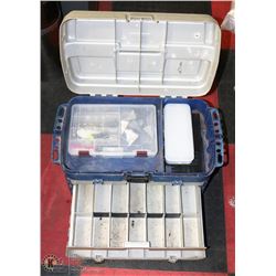 TACKLE BOX WITH CONTENTS.