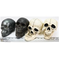 BOX WITH DECORATIVE SKULLS INCL 1 THAT JAW MOVES