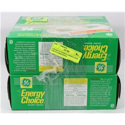 2 BOXES OF ENERGY CHOICE LONG LIFE FLUORESCENTS.
