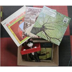 BOX OF RECORD LP'S INCLUDING NEIL DIAMOND, FRANK